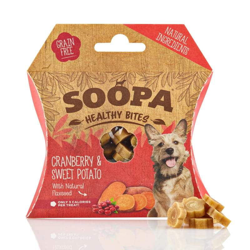SOOPA Healthy Bites Cranberry & Sweet Potato – canneberge et patate douce (50g)