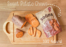 Charger l&#39;image dans la galerie, SOOPA Chews Sweet Potato – Patate Douce (100g)
